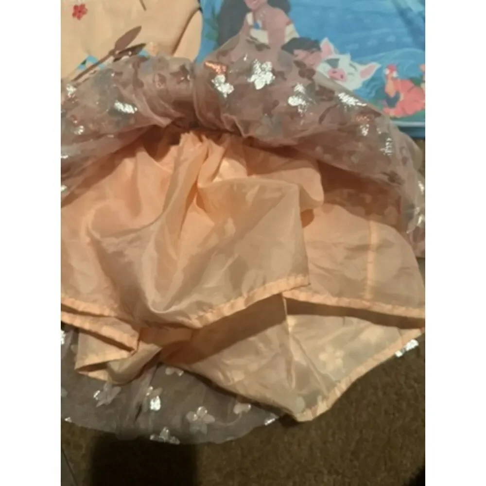 Disney Moana Three Piece Set with Hooded Jacket, Top & Tutu Size 4T